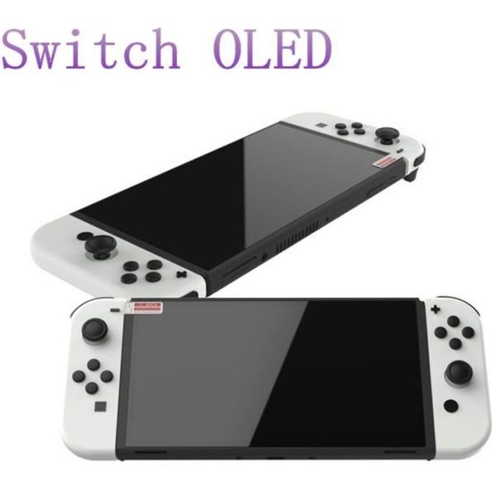 Protection écran pour Nintendo Switch OLED verre trempé + lingette micro  fibre - Straße Game ® - Cdiscount Informatique