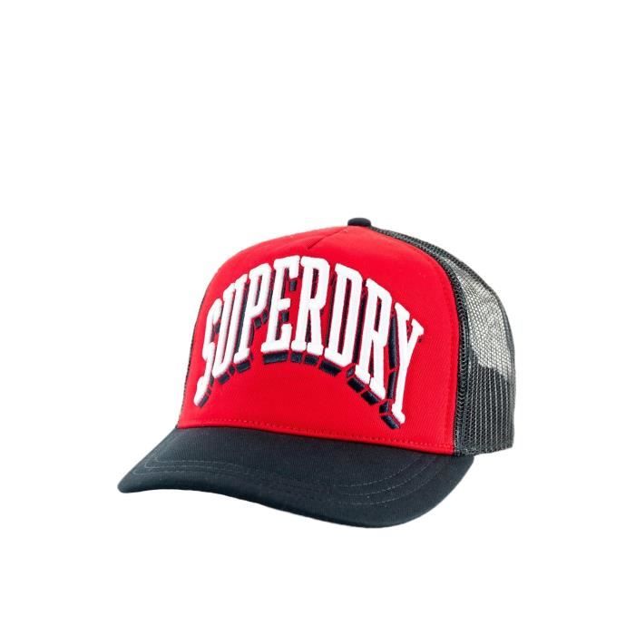 Casquettes superdry sport tri logo trucker rxg varsity red Taille Unique -  Cdiscount Prêt-à-Porter | Baseball Caps
