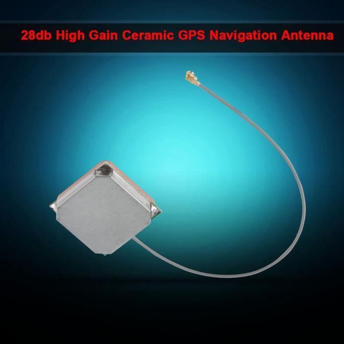 2JM0501F : Antenne céramique active GNSS : GPS QZSS Galileo