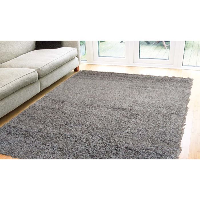 TAPIS SHAGGY PAS CHER GRIS DOMINO 2222 Cm.160x230 - Achat ...