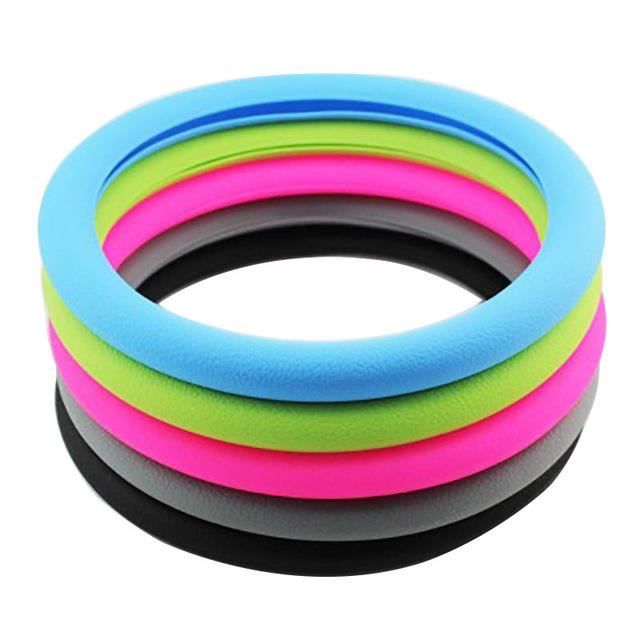 KGDUYC 100 Pièces Housse De Volant Transparente Universelle - Protection Élastique Voiture