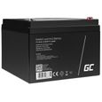 GreenCell®  Rechargeable Batterie AGM 12V 28Ah accumulateur au Gel Plomb Cycles sans Entretien VRLA Battery étanche Résistantes-1
