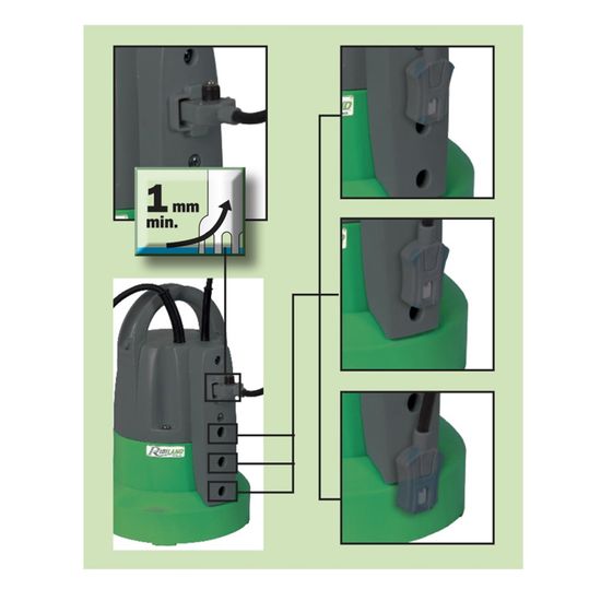 Pompe à Eau Vide Cave Serpillère Aspiration Basse 400w