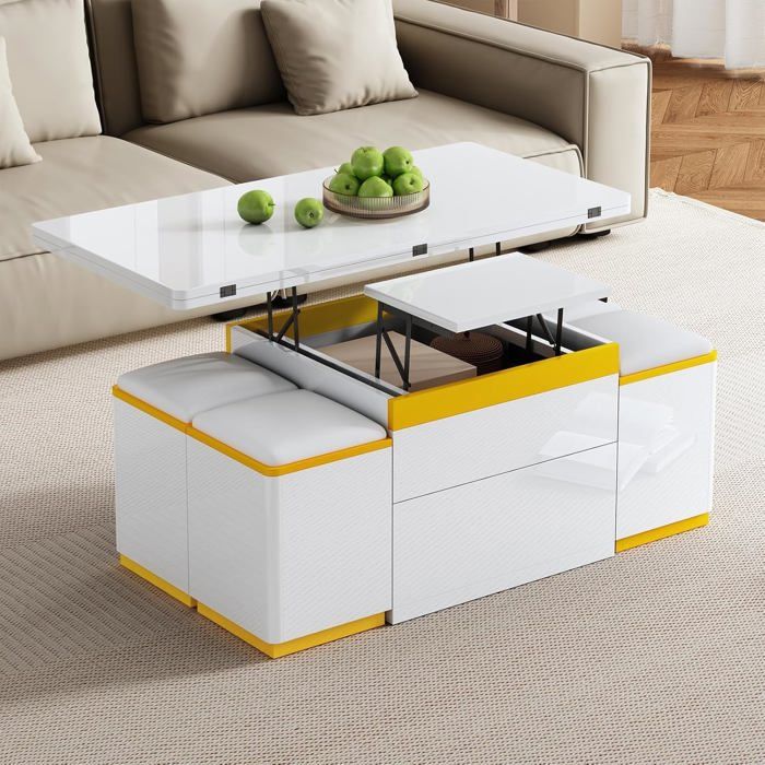 Tlgreen Table Pour Enfant Avec 2 Chaises, Ensemble De Table Pour Enfants Reglable En Hauteur Meubles En Plastique Menthe Verte 84312093