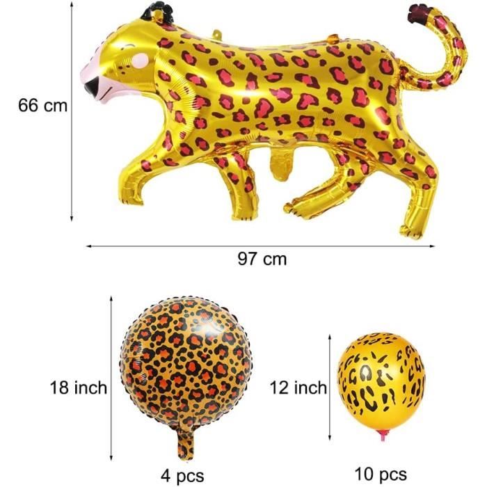 Ensemble d'accessoires léopard
