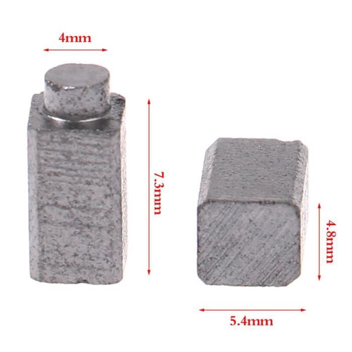 Vhbw 2x Balais De Charbon Compatible Avec Bosch GFZ 16-35 AC 163773.4