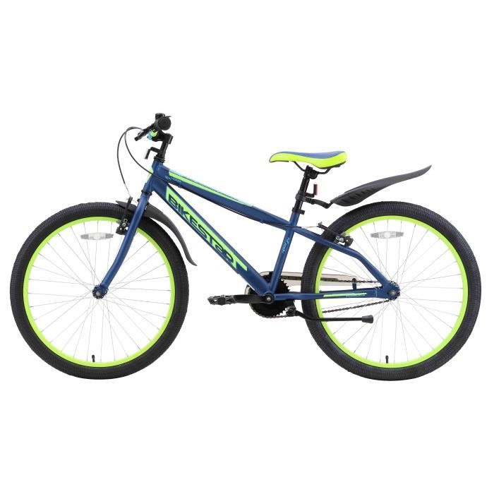 BIKESTAR v lo enfant de 10 ans 24 pouces Urban Jungle Bleu