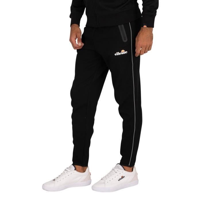 Pantalon de jogging pour homme Ellesse Diruta Noir Respirant Fitness Running Noir Cdiscount Pret a Porter