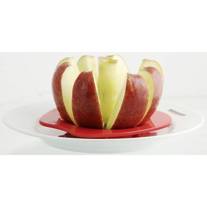 Coupe-Pomme en Acier Inoxydable - Découpez 12 Tranches en Un