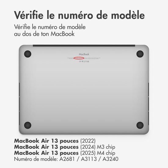Coques MacBook Air 13 pouces (2022-2024) | Livraison gratuite