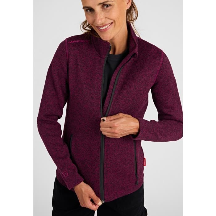 Gilet polaire Thermolactyl femme DamartSport Prune Chine Prune chine Cdiscount Sport