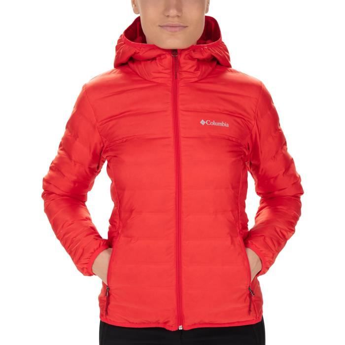 Doudoune femme Columbia Lake 22 Down Rouge Cdiscount Pret a Porter