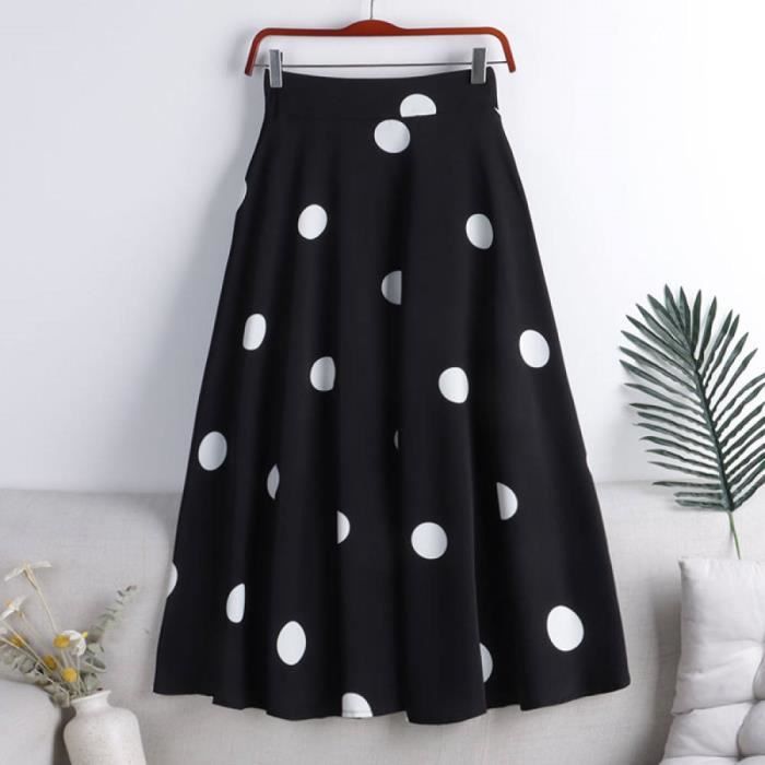 Jupe a pois femme top
