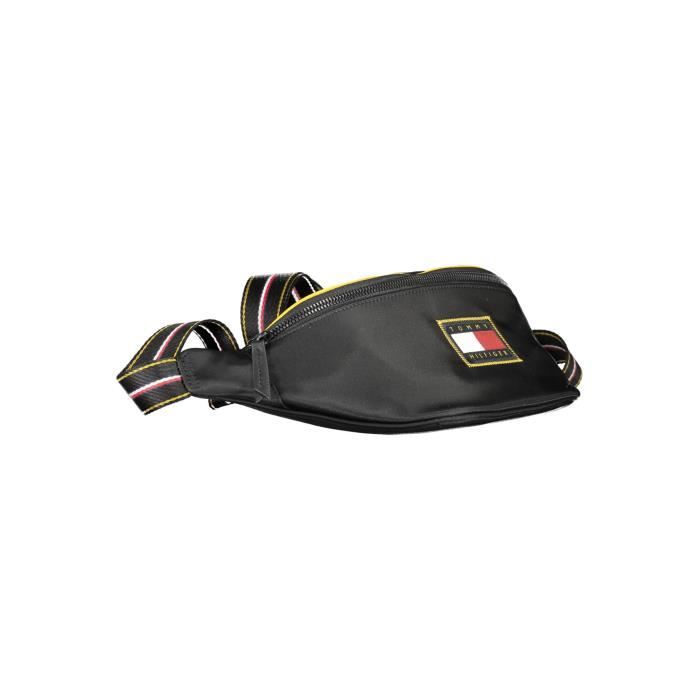 TOMMY HILFIGER Sac banane Homme Noir Textile SF10125 Cdiscount Bagagerie Maroquinerie