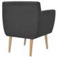Fauteuil Chaise Conception Moderne Gris Fonce Tissu Achat Vente Fauteuil Soldes Des Le 15 Juillet Cdiscount