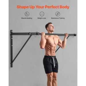 Fangehong Barre De Traction Musculation - Barre Droite Rotative Pour Poulie, Développement Dos Et Biceps