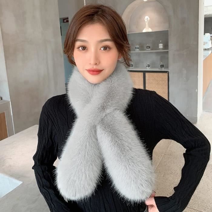 Col fausse clearance fourrure pour manteau