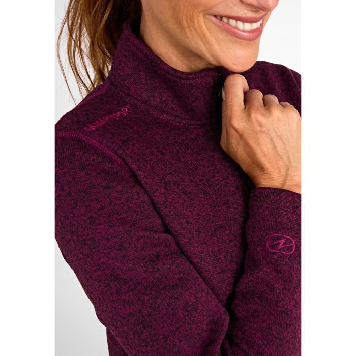 Gilet polaire Thermolactyl femme DamartSport Prune Chine Prune chine Cdiscount Sport