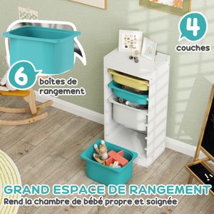 Boîte Rangement Papier Kraft - 32x61x16cm, 25kg Charge, Pliable, Blanc/Marron
