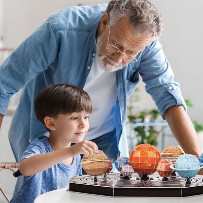 National Geographic -Ara Bleu | Puzzle 3D | Cadeau Garcon 8 Ans Ou Mas | Modelisme Maquette Adulte | Jeux Garcon 8 Ans Ou Mas | Puzzle 3D Enfant | 94 Pièces