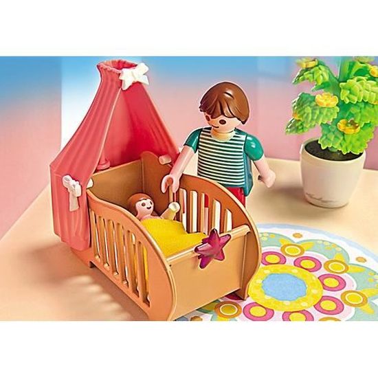 Toys Hobbies Playmobil Suvidhadiagnosticcentre Com Playmobil R2108 Lit Marron Baldaquin Pour Bebe Chambre 5334 Maison Moderne