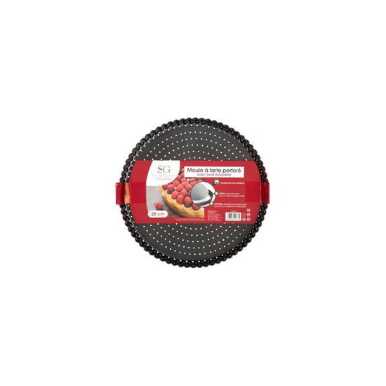 Moule à tarte amovible 25cm CRUSTY BAKE KitchenCraft® - Culinarion