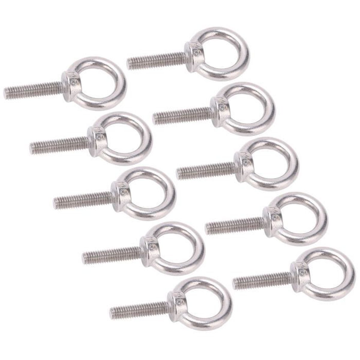 Lot De 20 Manilles à œil Pivotant Henssgen 225SS-3/8 - Inox 3/8 Pouces