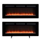 Dimplex - Sierra 72" - Cheminée électrique avec chauffage murale ou sur pied - Optiflame, 1600W, Commande via application