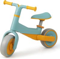 GOPLUS Vélo d’Équilibre pour Bébé avec Siège Réglable, Direction Limitée, Draisienne avec EVA Roues, pour Enfants 18-48 Mois