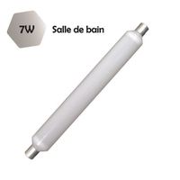 Tube LED linolite salle de bain S19 7W (Equiv. 50W) 560 LM blanc neutre (4000K)