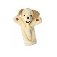 Marionnette gant Labrador - The Puppet Company - Beige - Enfant 3 ans et plus