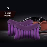 Auto,Housse de Protection de siège de voiture en mousse à mémoire de forme, pour Nissan Qashqai Opel Astra J H G - Type A-purple