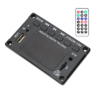 Carte De Décodage Bluetooth MP3 - Module Récepteur Audio Avec Entrée AUX, Tension 5-12V, Pour Haut-parleurs DIY