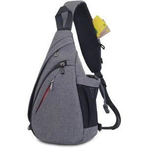 Johnny Sac De Poitrine Homme - Sacoche Bandoulière Pour Cyclisme, Sport Et Voyage