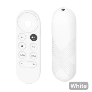 TÉLÉCOMMANDE TV Blanc-Coque de protection en Silicone pour télécom