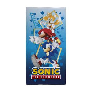 SERVIETTES DE BAIN Serviette 100 % coton Sonic the Hedgehog Bounce
