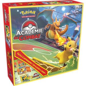Jeu De Societe Pokemon Coffret Academie De Combat Cdiscount Jeux Jouets