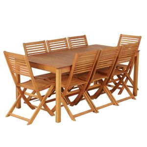 Ensemble table et chaise de jardin Ensemble table et chaises de jardin - BEAU RIVAGE 