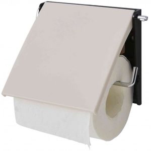 SERVITEUR WC Dérouleur à papier WC EASYLINE 13,5x12x1,9cm Ecru