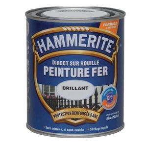 PEINTURE - VERNIS Hammerite - Peinture finition Lisse Brillante 250m