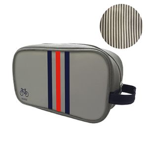 Trousse de toilette pour homme et femme | Grande trousse de toilette pour les voyages | Trousse hygiénique compacte à suspendre avec 4 compartiments | Trousse de douche imperméable (noir