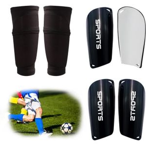 Long Maintien protege tibia protection football rugby Enfants