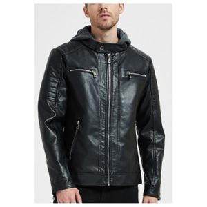 Blouson simili cuir homme Cdiscount