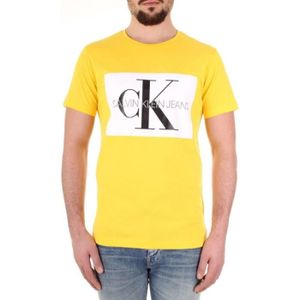comme des garçons t shirt homme jaune