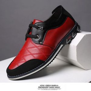 Soulier rouge homme best sale