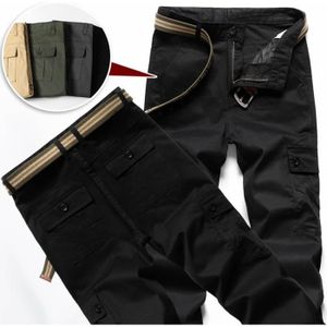 PANTALON PRO Homme Pantalon Cargo Coton de Travail Mulit poches