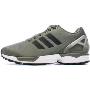 BASKET Baskets - ADIDAS ORIGINALS - ZX Flux - Kaki - Garçon - Tige textile