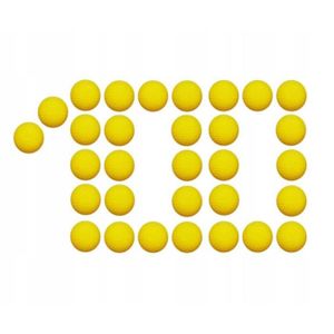 PISTOLET BILLE MOUSSE Set de balles jaunes Hasbro Nerf pour Nerf Rival x