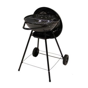 BARBECUE Barbecue à charbon avec tablette et cuisson - L.54