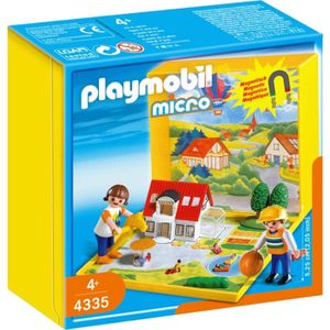 UNIVERS MINIATURE Playmobil Micro monde - Maison moderne - Playmobil